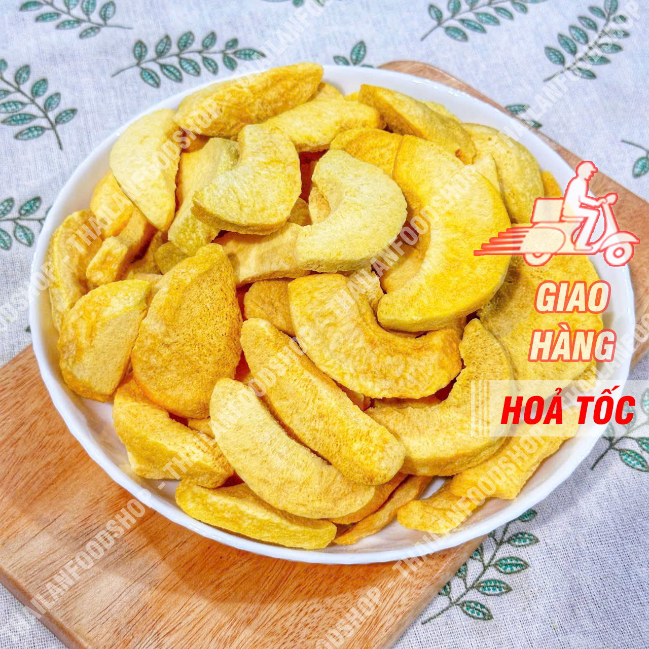 Đào Sấy Thăng Hoa ( Sấy Đông Khô ) - Túi 500Gram