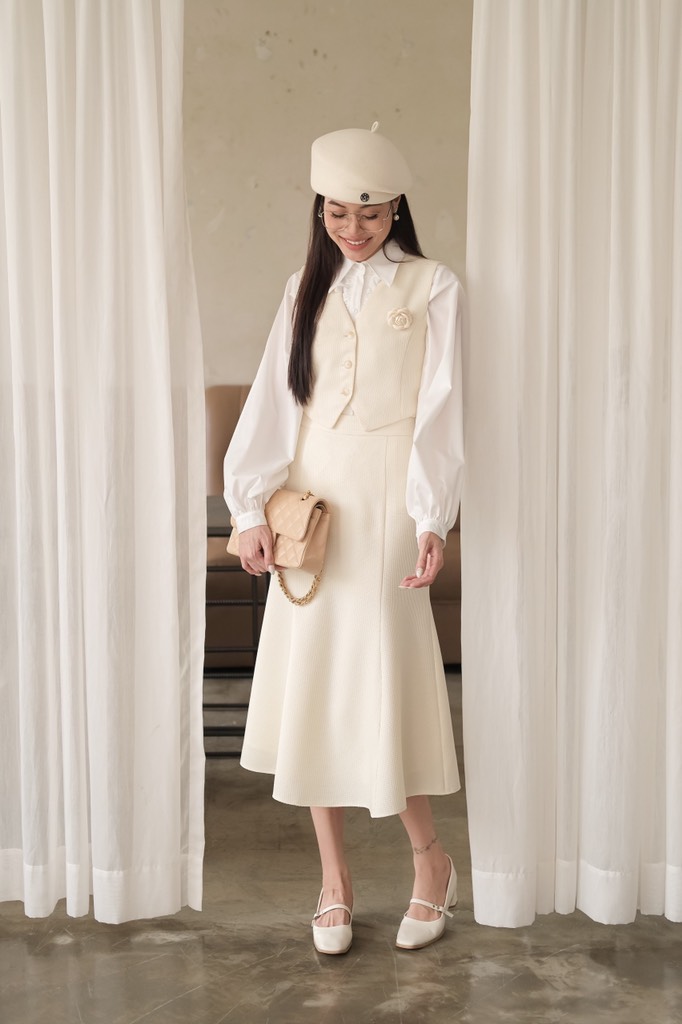 Váy Dài Joey Skirt Tweed
