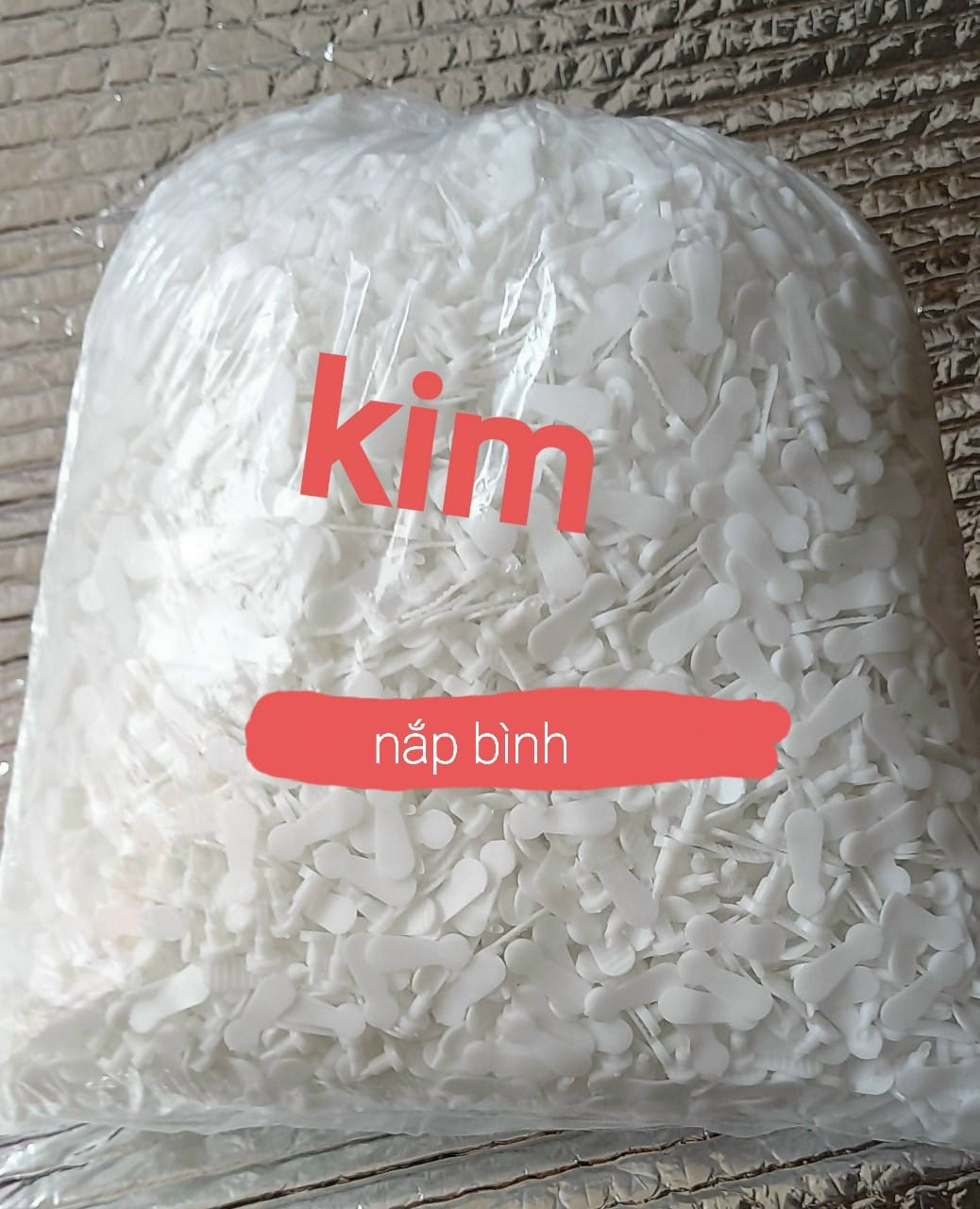 Kim nắp bình nước 19l,20l