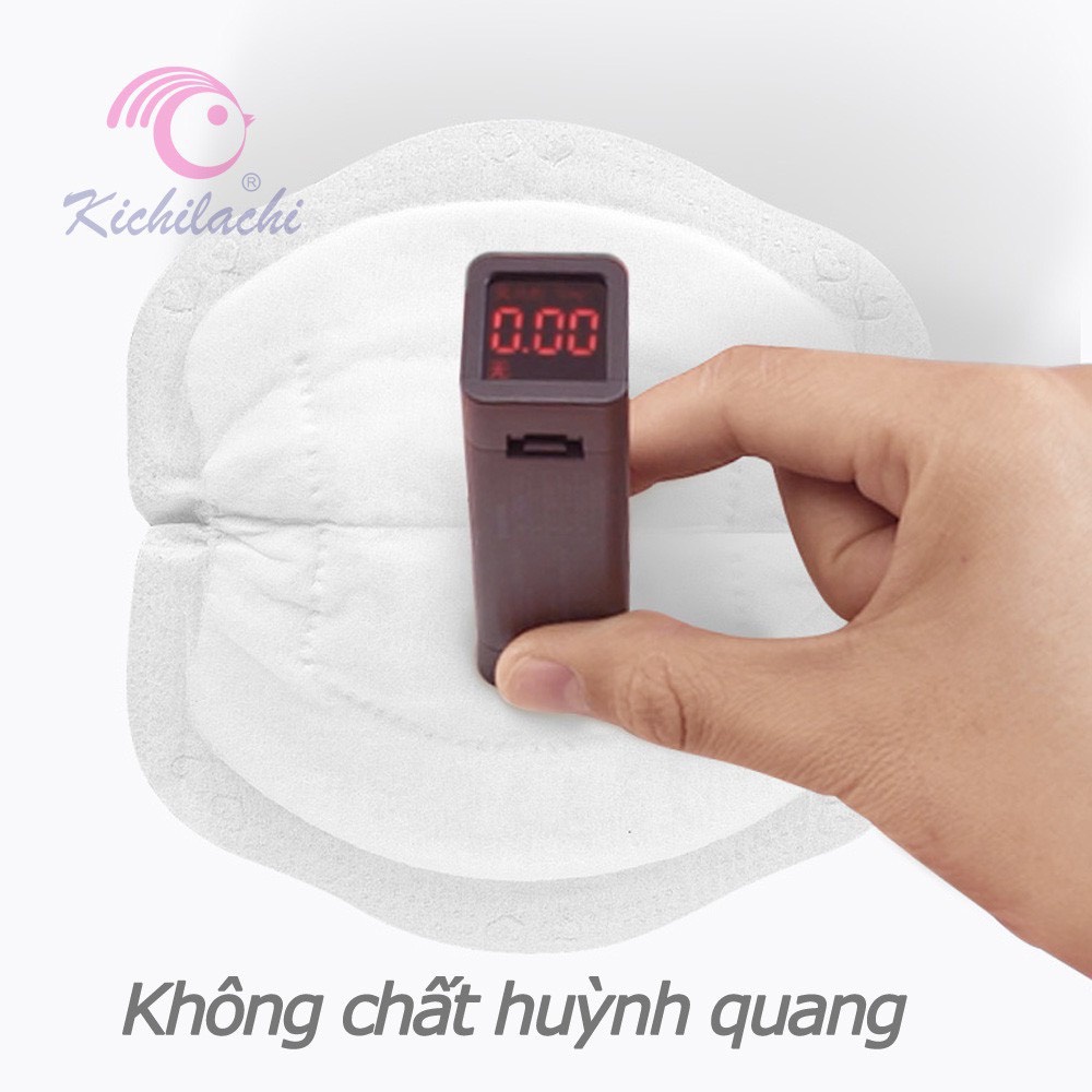 Lót thấm sữa KICHI LA CHI bịch 108/118 miếng loại 3D