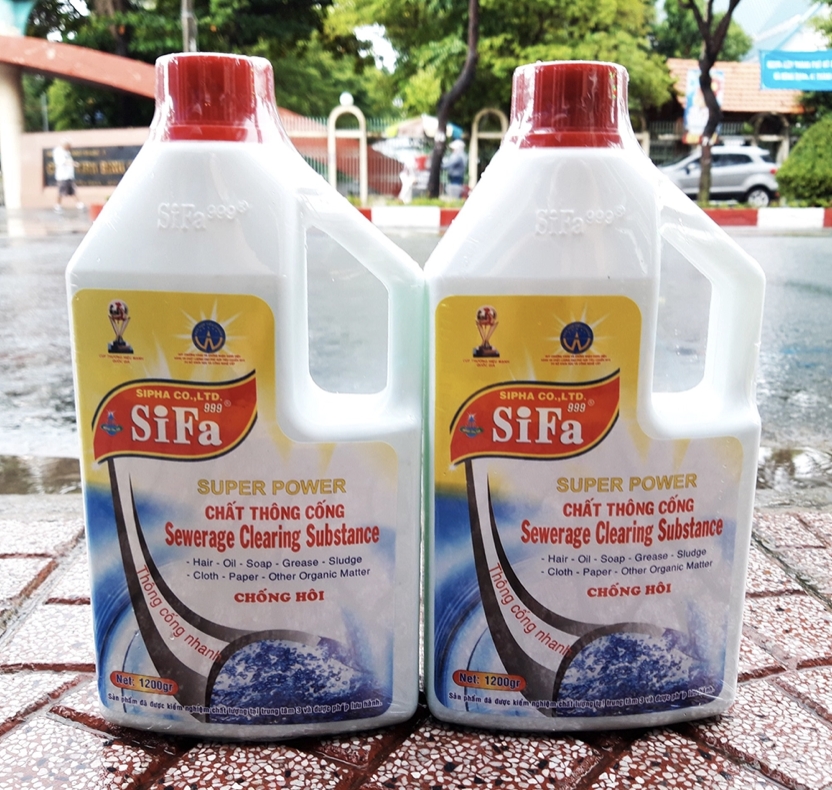 Chất thông cầu cống siêu tốc Sifa 1kg2, 1kg4