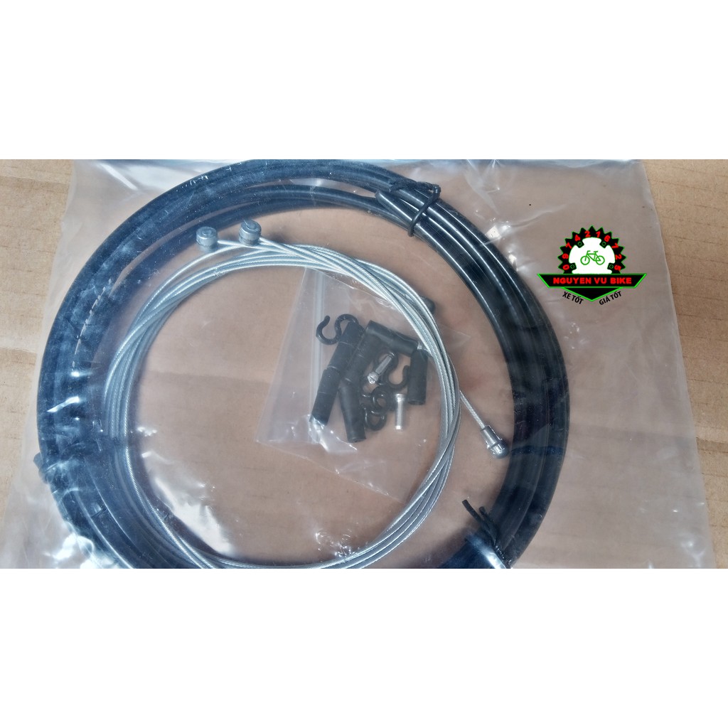 Bộ Vỏ + Ruột dây phanh xe đạp TRLREQ cao cấp
