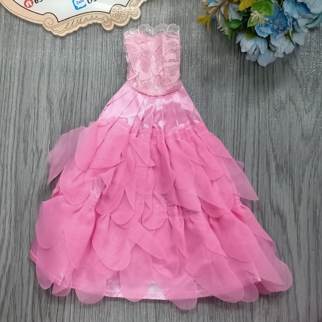 Váy Dạ Hội Cho Búp Bê Barbie 30cm
