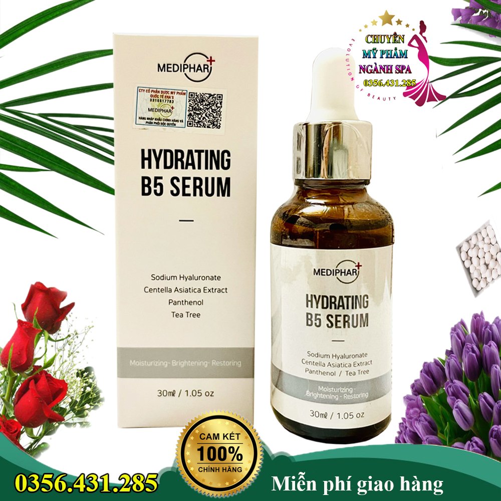 Serum B5 Mediphar Hydrating cấp ẩm, phục hồi, sáng da