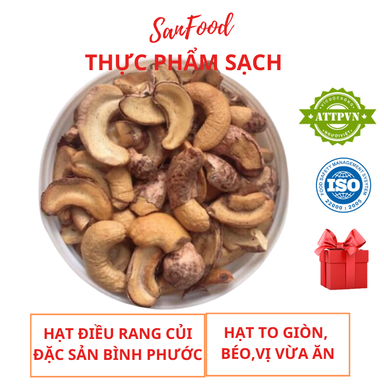 500grm Hạt điều rang muối Đặc Sản Bình Phước bể đôi hạt dinh dưỡng A+ loại 1Giòn Tan, béo ngậy