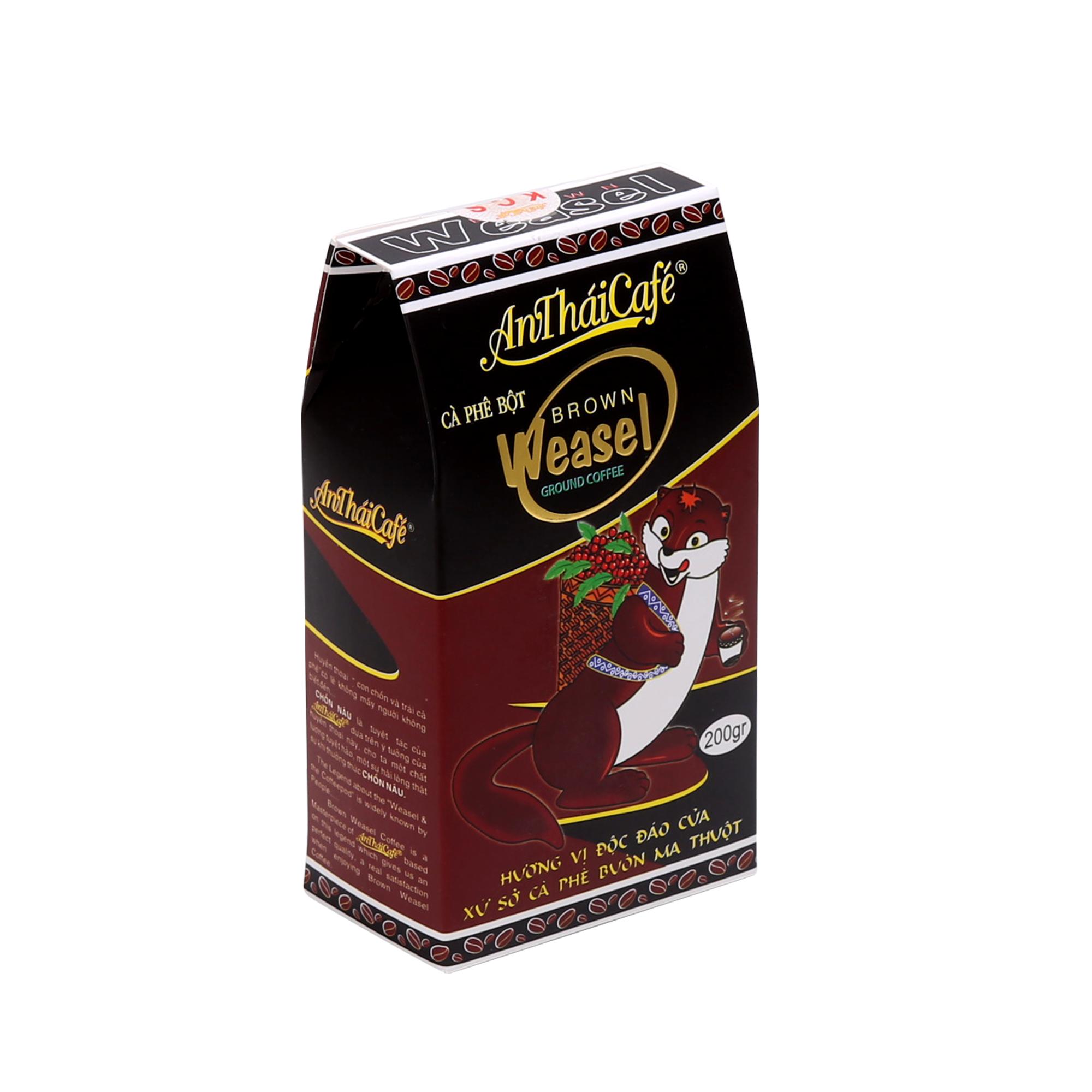 Brown Weasel Coffee Powder (Brown Weasel) 200g - Antháicafé
