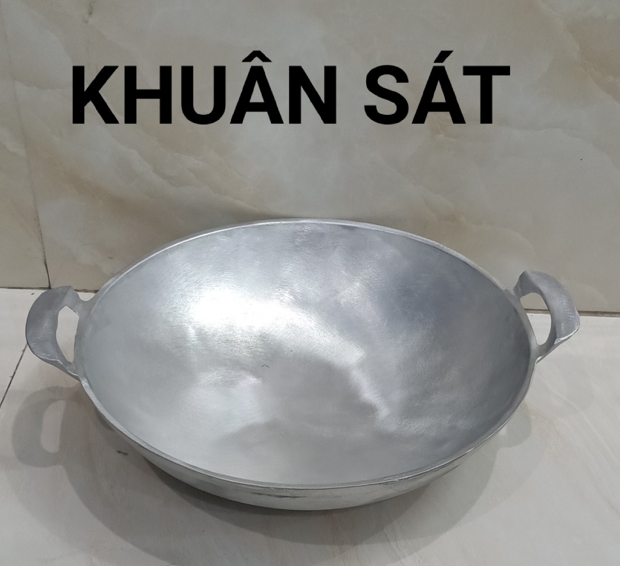 Hand-Casted Cast Iron Pan 30.5 cm (Iron Frame)