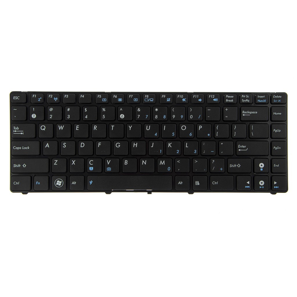 Bàn phím dành cho laptop asus n82, u35, x42, x44, u31, u30, u35, x44h, x84h - hàng nhập khẩu