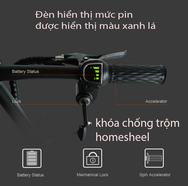Xe điện Homesheel T2 crosswheel