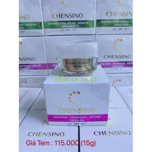 Kem Nám Tàn Nhang Đồi Mồi Trắng Da 12g CHENSINO