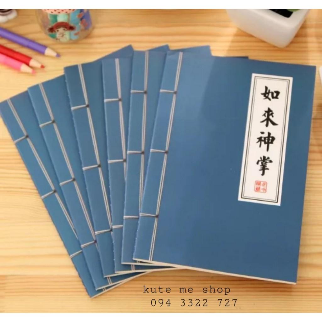 Sổ tay  bí kíp võ công  - 1 set 2 cuốn