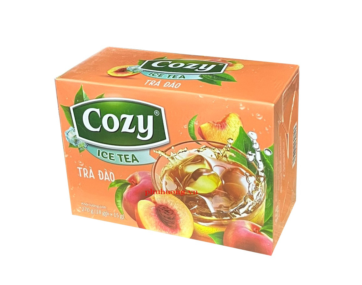 Trà đào hòa tan cozy