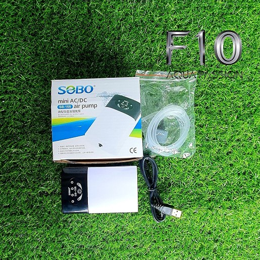 Máy sủi oxy tích điện 1 vòi sobo sb-168