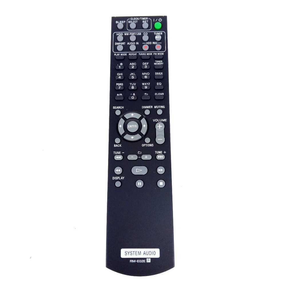 New original rm-e02e for sony system audio remote control for hcde300hd nase300hd fernbedienung
