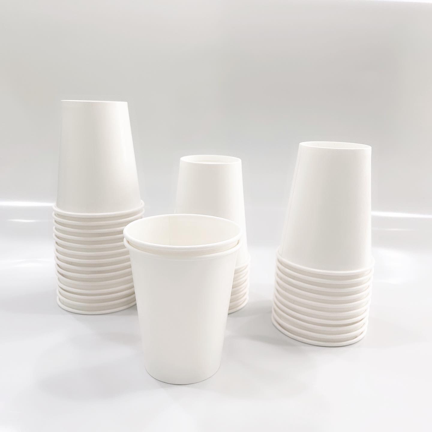 [KV] Ly giấy 12oz~354ml - Lốc 50 ly giấy trơn