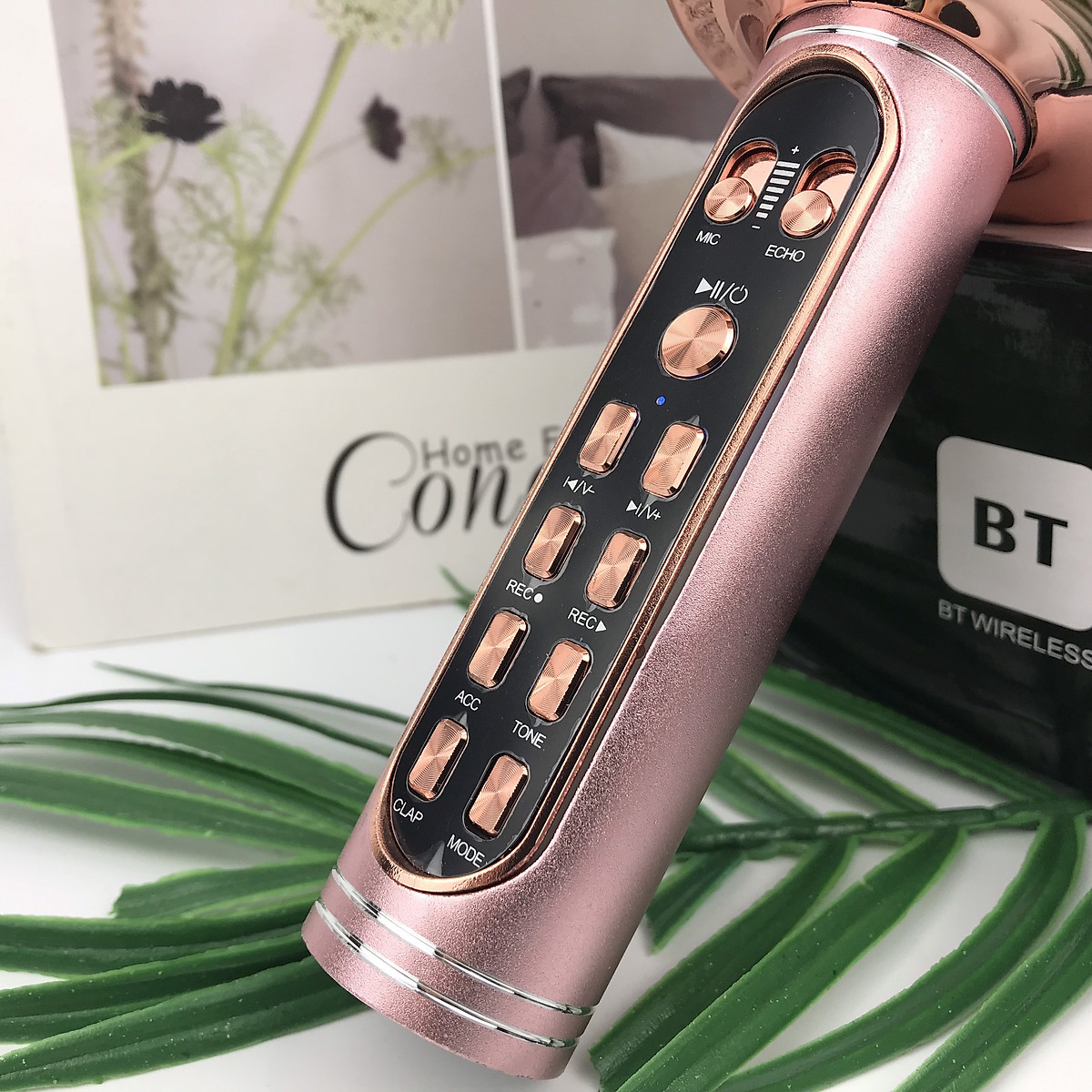 Mic Hát Karaoke Bluetooth YS90 (Giao Màu Ngẫu Nhiên)