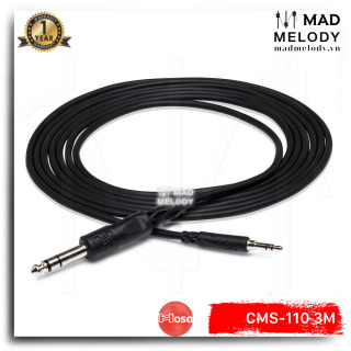 Hosa Stereo Interconnect CMS-110 (3.5mm TRS - 1 4in TRS) (3m) [Dây cáp tín hiệu kết nối NEW] thumbnail