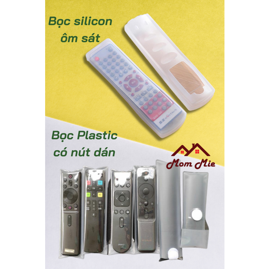 [HCM]Vỏ bọc remote Silicone nhiều kích cỡ lựa chọn - K018, I105