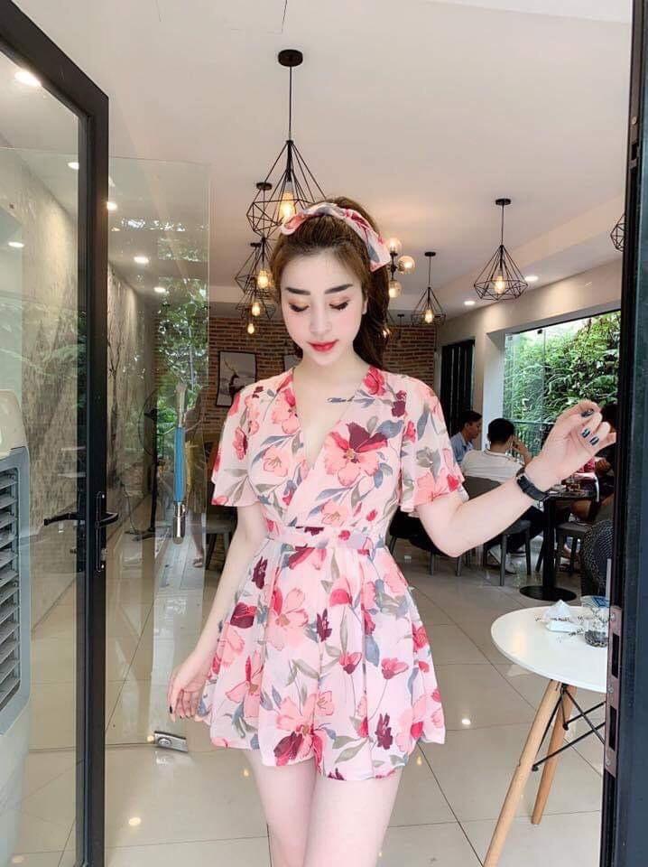 Jum bông cổ V siêu xinh JapanQH321