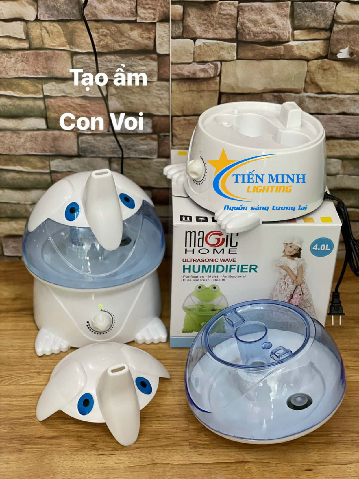 MÁY PHUN SƯƠNG TẠO ẨM HÌNH THÚ MAGIC HOME (giao hình ngẫu nhiên) - Bình 4 lít .