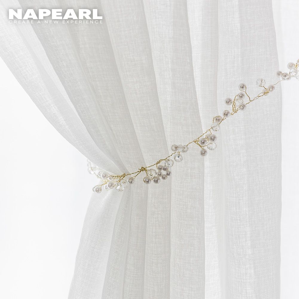 1PCS 100X260CM Solid Color Tulle Curtains for Living Room