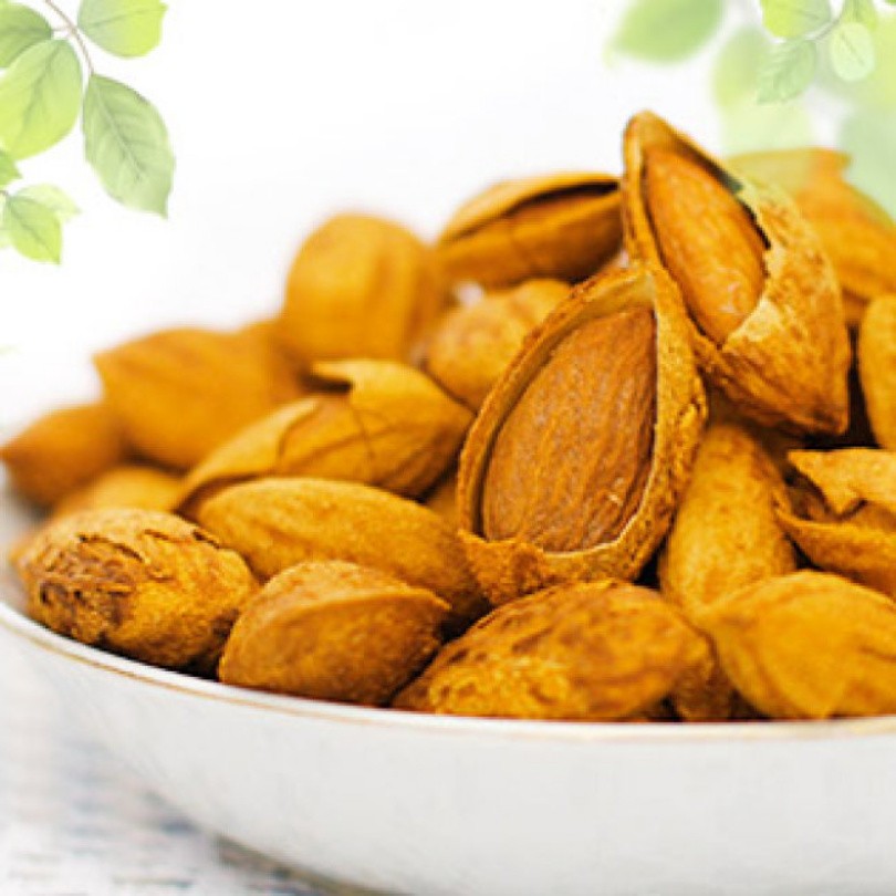 Hạnh nhân rang bơ còn vỏ nhập Mỹ 500Gr