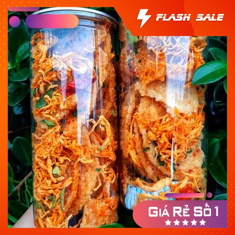 CƠM CHÁY KHÔ GÀ 300G [ LOẠI ĐẶC BIỆT ] - THƠM NGON - CỰC THẤM VỊ
