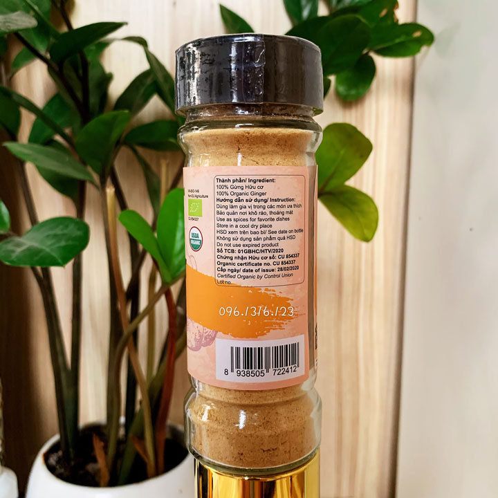Bột gừng hữu cơ Farmers 40g