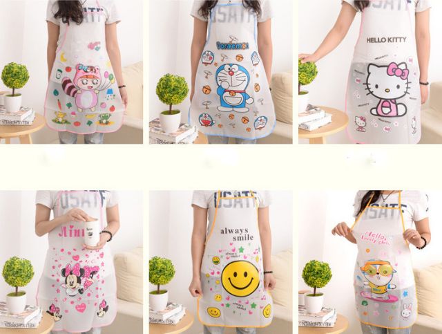 Tạp Dề Chống Thấm Siêu Dễ Thương