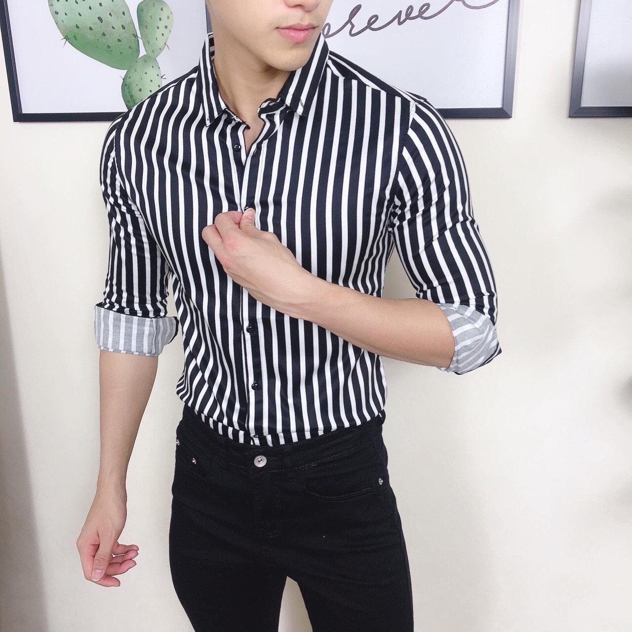 [FASHION] ÁO SƠ MI NAM KẺ SỌC MẪU MỚI 2020 - BÁN CHẠY