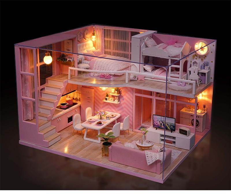 Bộ lắp ghép DIY - House Angels Dream L-026 (Tặng Mica + Keo)