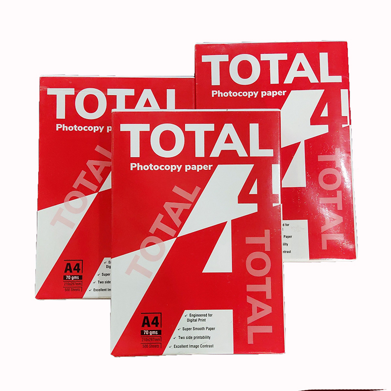 Giấy A4 TOTAL định lượng 70gsm
