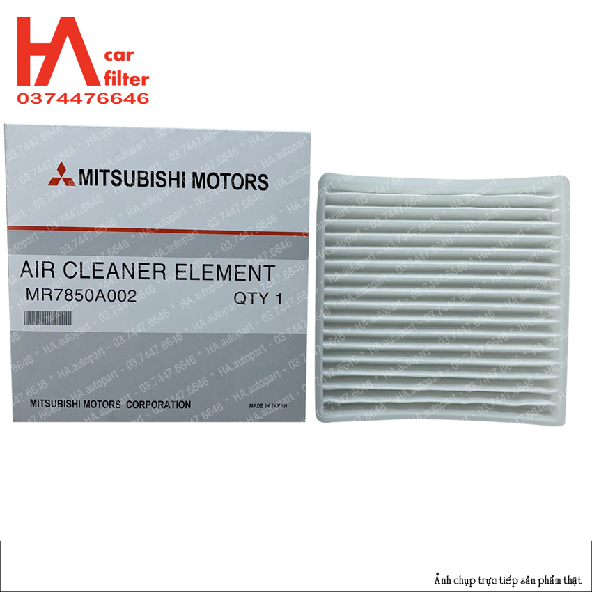 Lọc gió điều hòa Mitsubishi Mirage, Attrage, Xpander (viền nhựa)