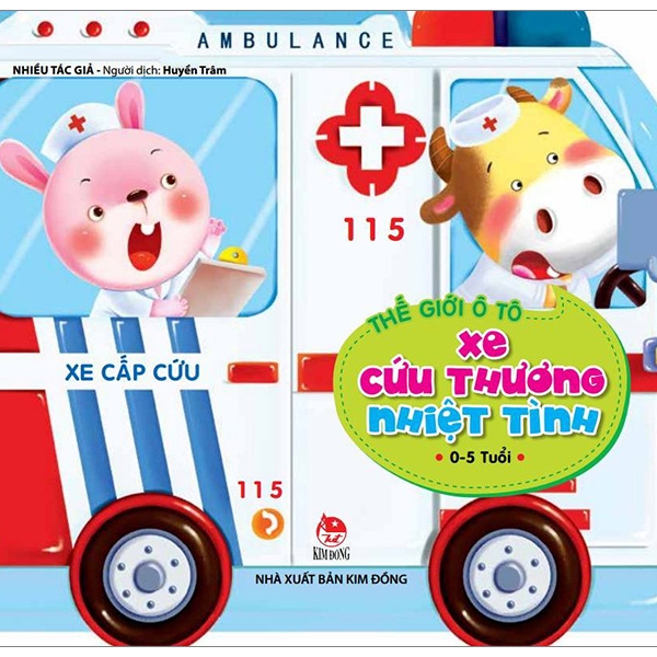 Fahasa - thế giới ô tô: xe cứu thương nhiệt tình