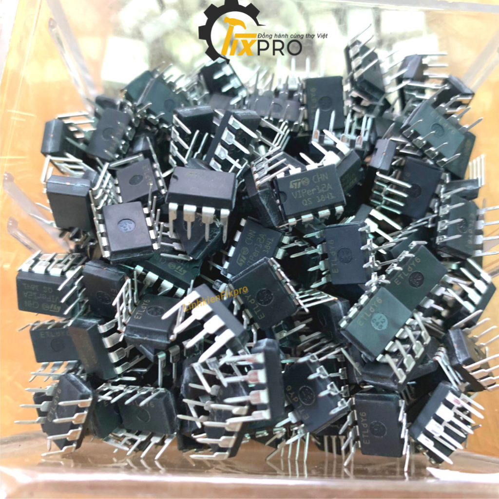 IC nguồn Viper12A Viper 12A chính hãng