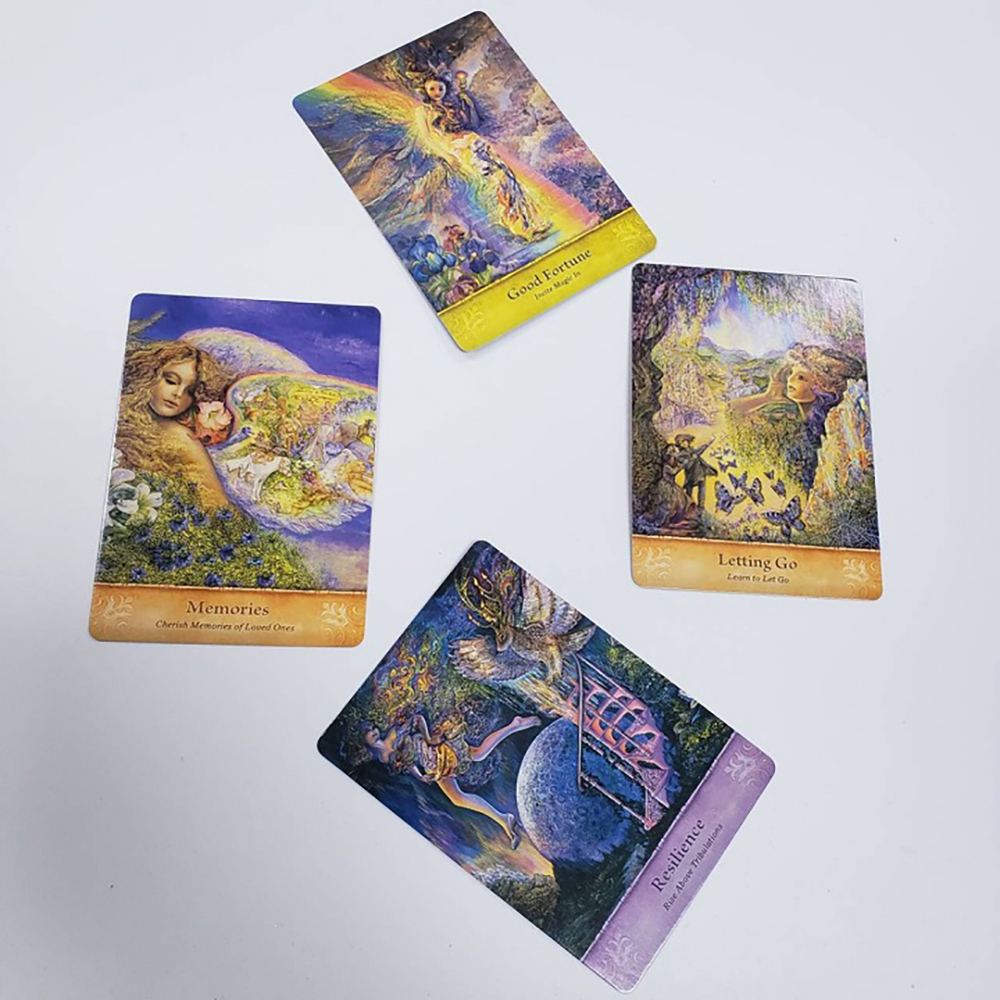 Bộ Bài Oracle Mystical Wisdom Oracle Tặng Đá Thanh Tẩy