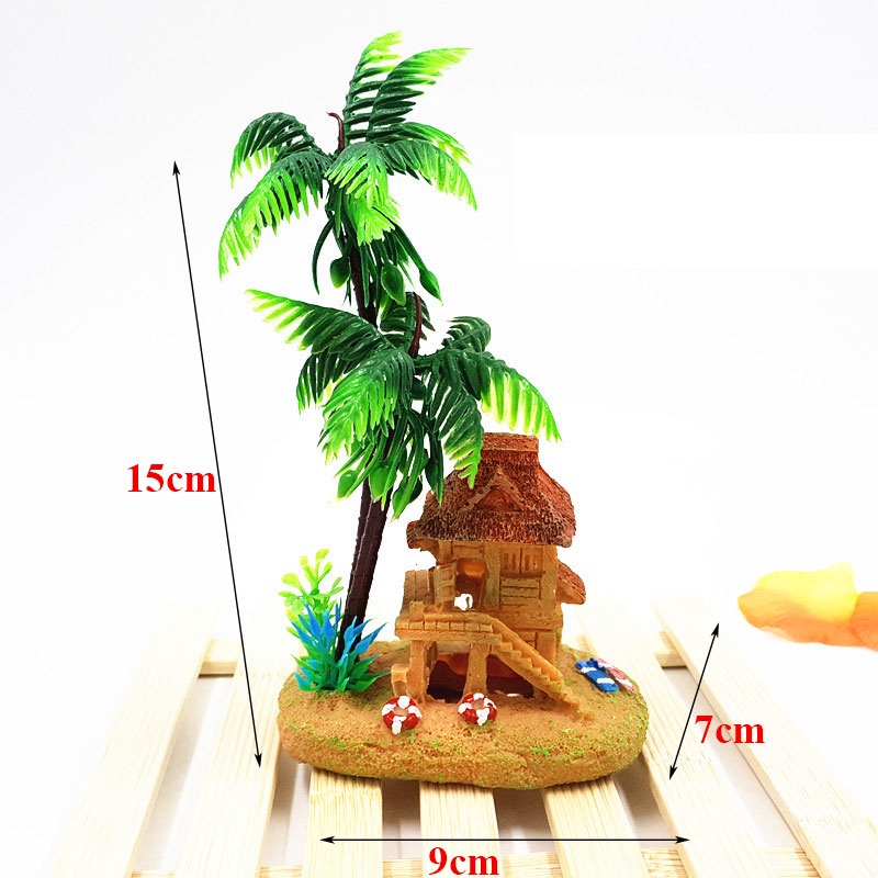 Mô hình tiểu cảnh trang trí bể cá ,hồ cá TS06