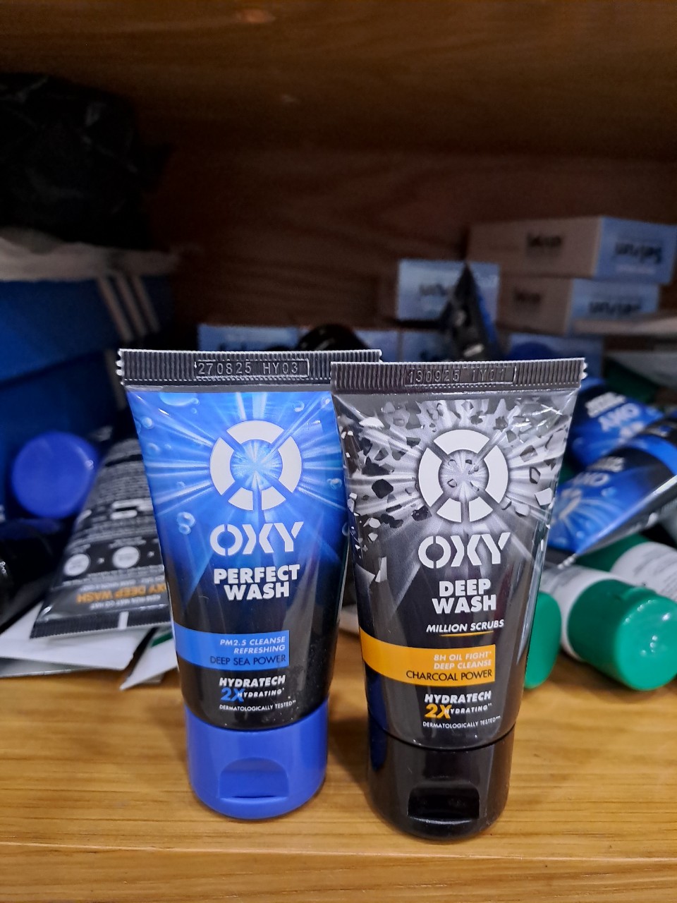 Sữa/kem rửa mặt Oxy nhiều mẫu minisize 25g