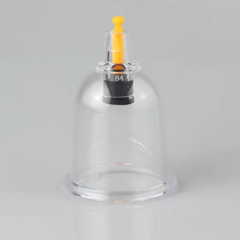 Original No. 4 Tank Medium Cupping Device Vacuum Thickened Suction Type Cupping Set Accessories Household Air Tank Single Tank