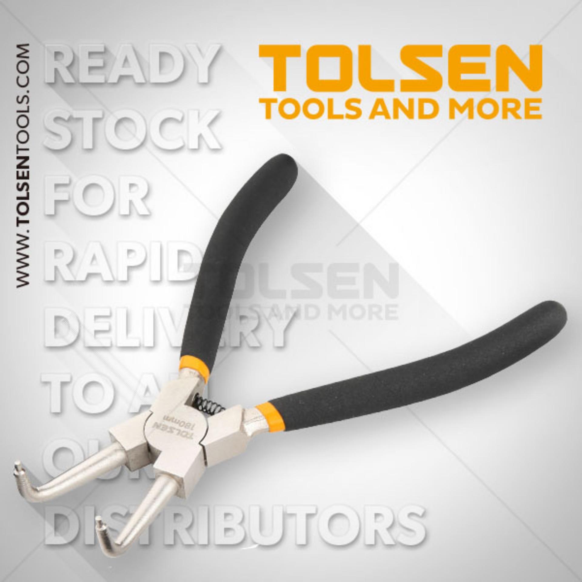 Kìm Mở Chốt Phe Cong Vô 7" ( 180mm ) Tolsen 10082