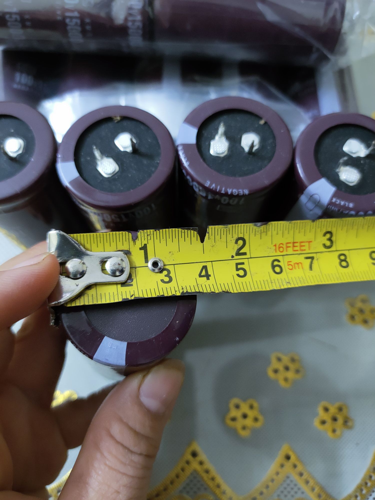 2 Tụ lọc nguồn 15000uf 100v