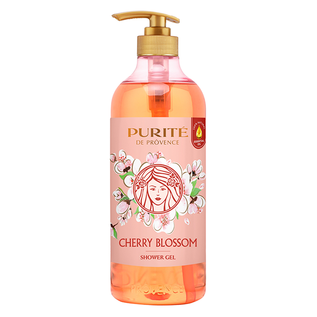 [HCM]Sữa Tắm Giữ Ẩm PURITE PROVENCE 850ml ( Hoa Anh Đào )