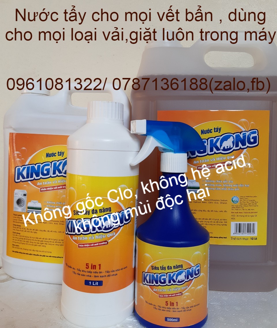 Nước tẩy đa năng King Kong