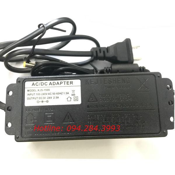 Adapter nguồn chỉnh áp đa năng 3V 24A 2.5a