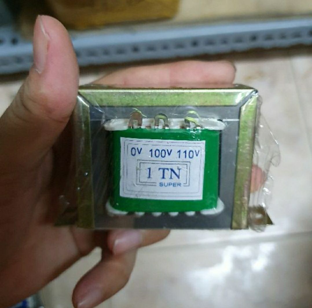 biến áp dòng 1A điện 220v ra 110v