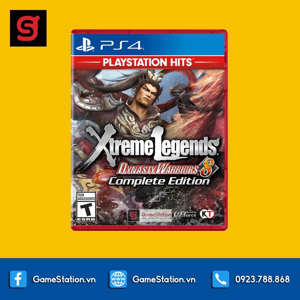 Đĩa Game PS4: Dynasty Warriors 8 Xtreme Legends - hệ US