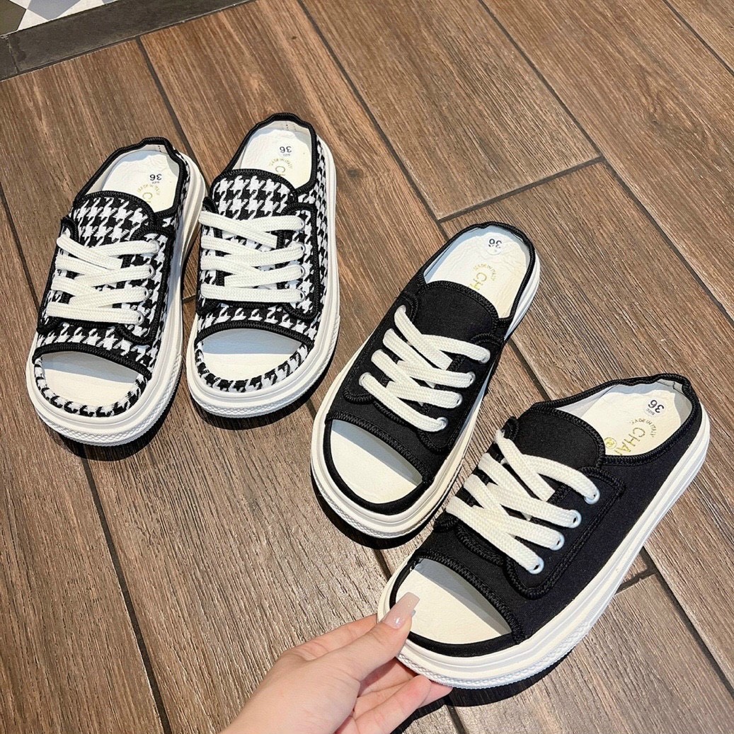xả lỗ giày thể thao nữ