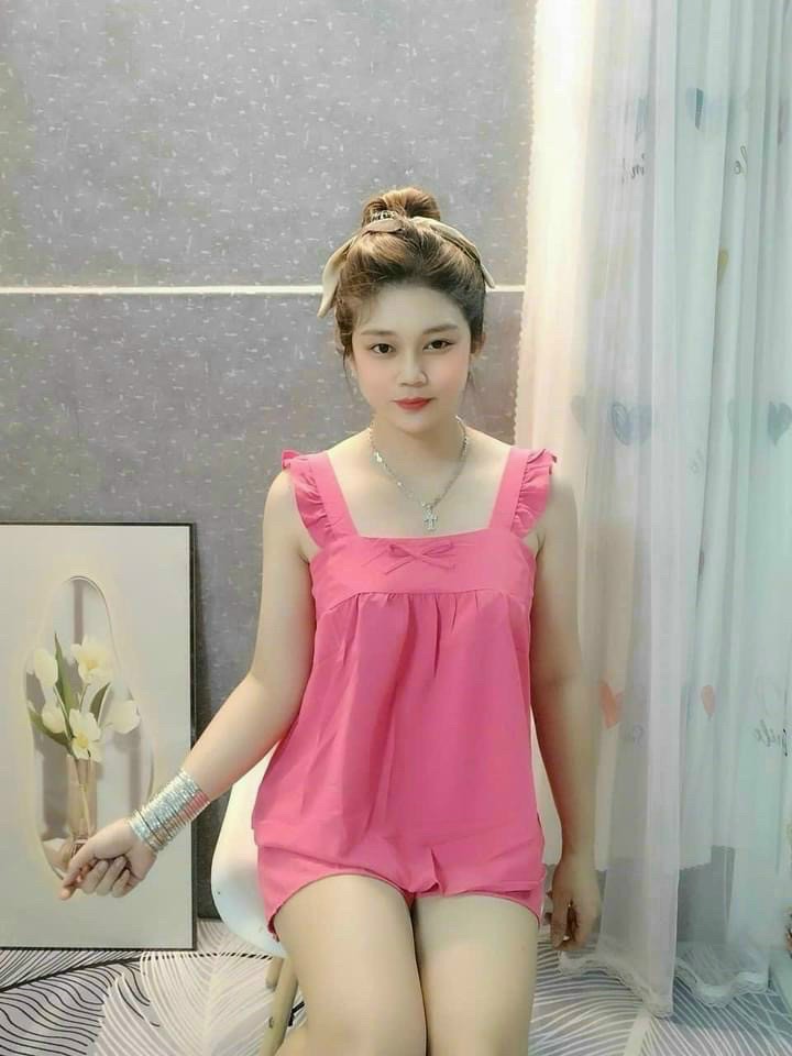[3 size 46-70KG] Đồ bộ LỤA ĐÙI DÂY NƠ DỄ THƯƠNG MỊN MÁT thời trang