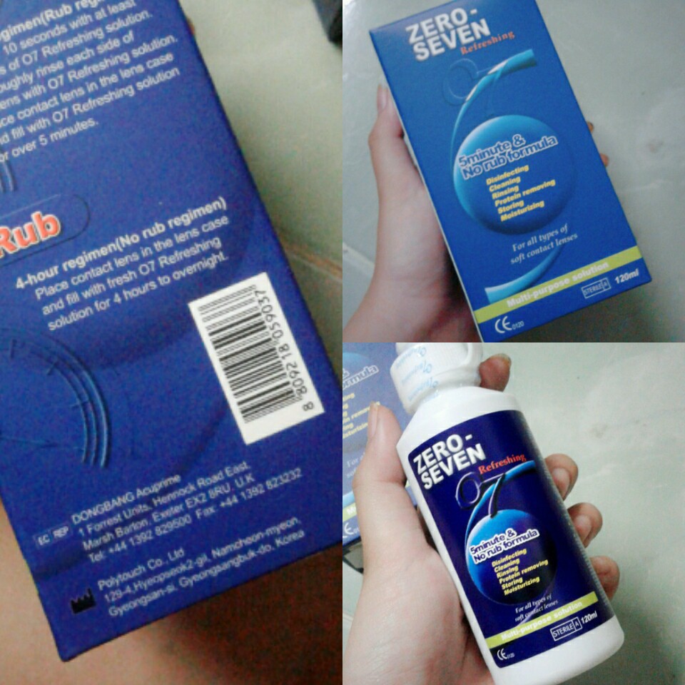 NƯỚC NGÂM LENS ZERO-SEVEN 360ml