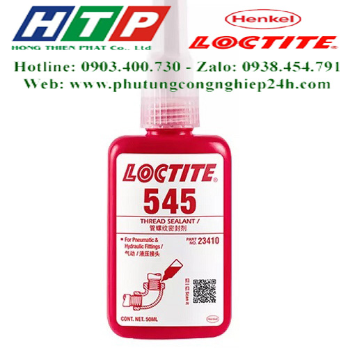 Keo dán làm kín ren henkel loctite 545-50ml